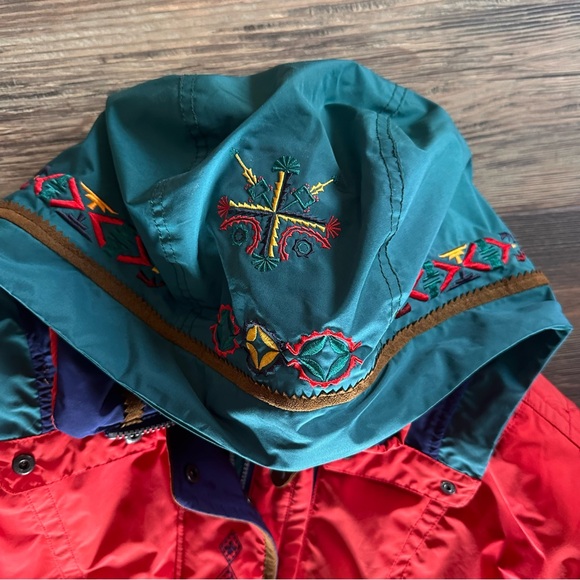 Obermeyer vintage red ski suit women's 12 snowsuit winter jacket pants - Picture 4 of 12